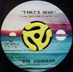 画像1: SYL JOHNSON / THAT'S WHY (1)