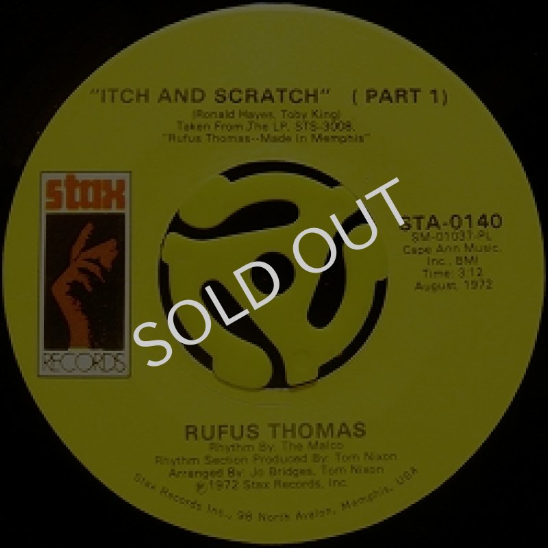 画像1: RUFUS THOMAS / ITCH AND SCRATCH Pt.1 (1)