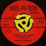 画像1: SARAH SIMPSON / I KICKED THE HABIT (OF LOVING YOU) (1)