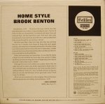 画像2: BROOK BENTON / HOME STYLE (2)