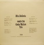 画像2: RITA DACOSTA / MEETS THE CEDAR WALTON TRIO (2)