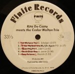 画像3: RITA DACOSTA / MEETS THE CEDAR WALTON TRIO (3)