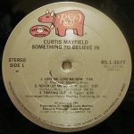 画像2: CURTIS  MAYFIELD / SOMETHING TO BELIEVE IN (2)