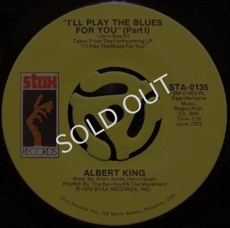 画像1: ALBERT KING / I'LL PLAY THE BLUES FOR YOU (1)