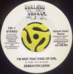 DEBRAVON LEWIS / THE LITTLE THINGS (THAT KEEP ME LOVING YOU)