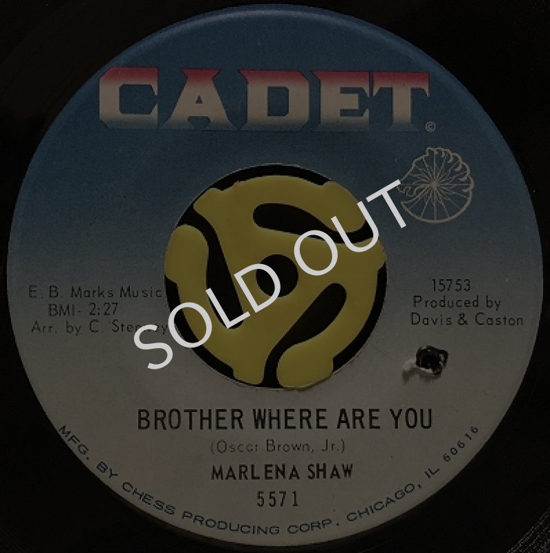 MARLENA SHAW / BROTHER WHERE ARE YOU