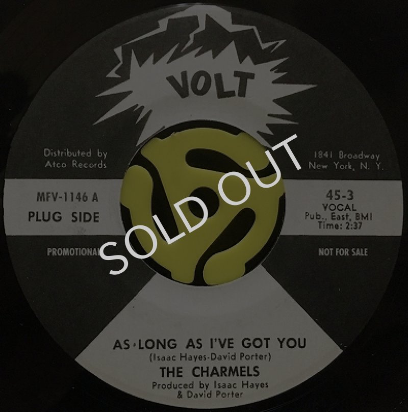 CHARMELS / AS LONG AS I'VE GOT YOU