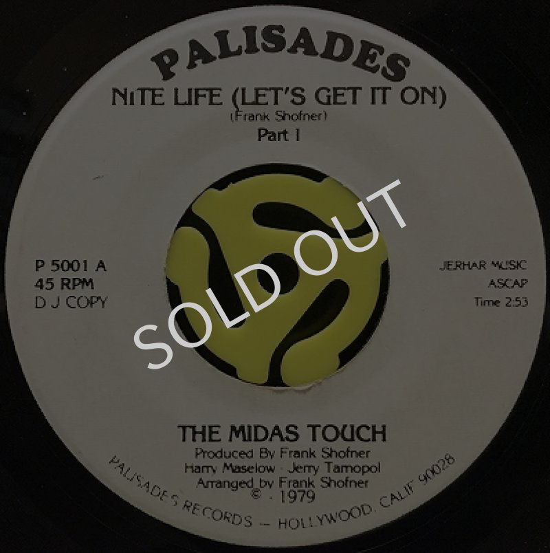 THE MIDAS TOUCH / NITE LIFE (LET'S GET IT ON)