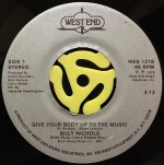 BILLY NICHOLS / GIVE YOUR BODY UP TO THE MUSIC