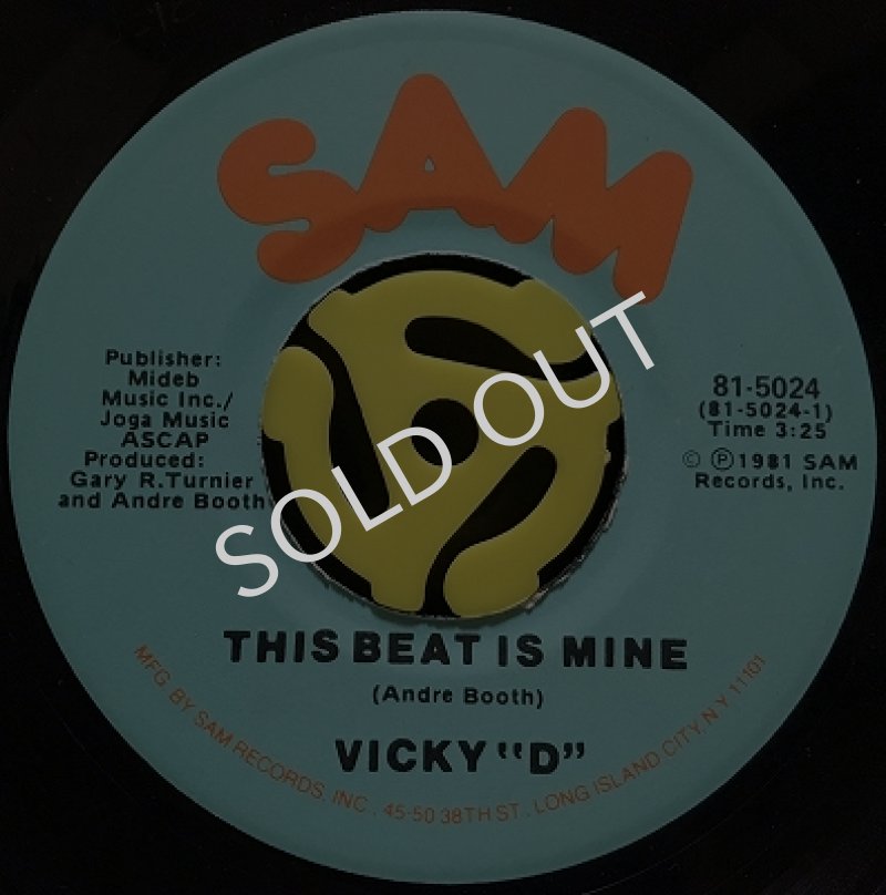 VICKY D / THIS BEAT IS MINE