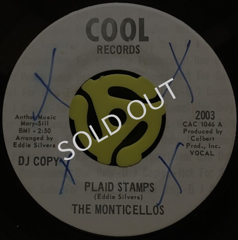 THE MONTICELLOS / PLAID STAMPS