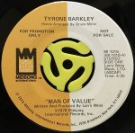 TYRONE BARKLEY / MAN OF VALUE