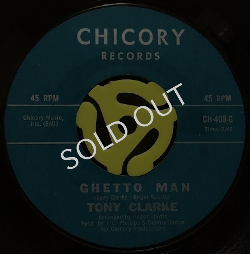 TONY CLARKE / GHETTO MAN