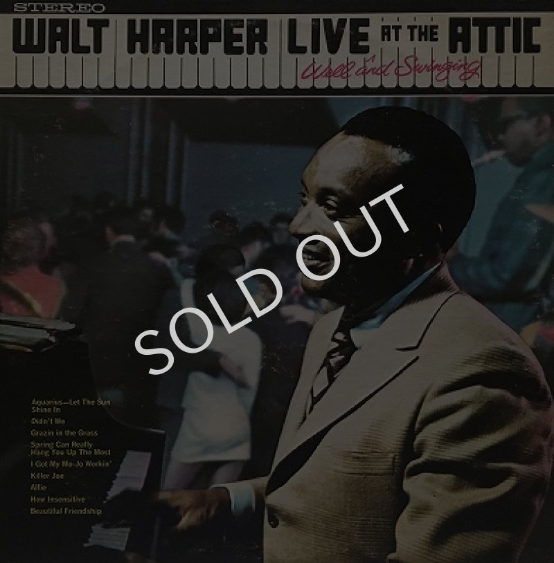 WALT HARPER / LIVE AT THE ATTIC