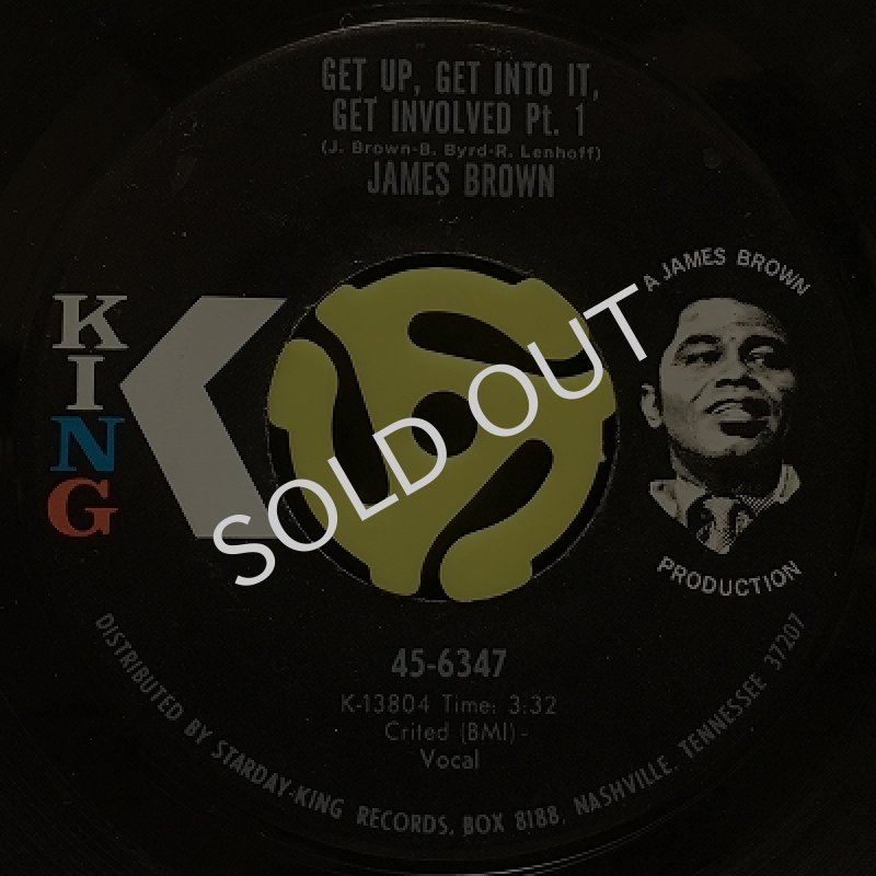 JAMES BROWN / GET UP, GET INTO IT, GET INVOLVED