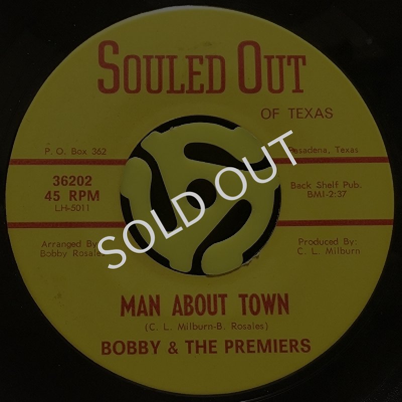 BOBBY & THE PREMIERS / MAN ABOUT TOWN