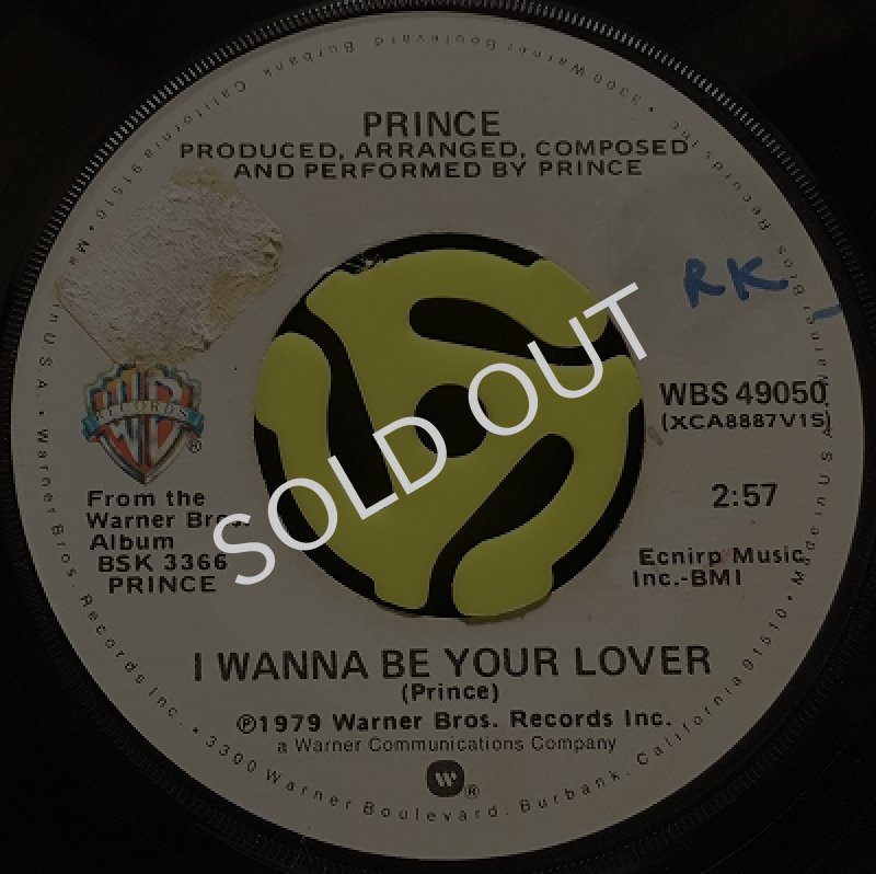 PRINCE / I WANNA BE YOUR LOVER