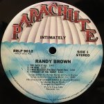 RANDY BROWN / INTIMATELY