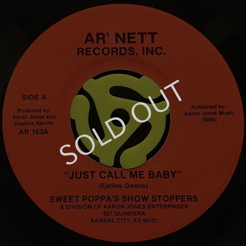 SWEET POPPA'S SHOW STOPPERS / JUST CALL ME BABY