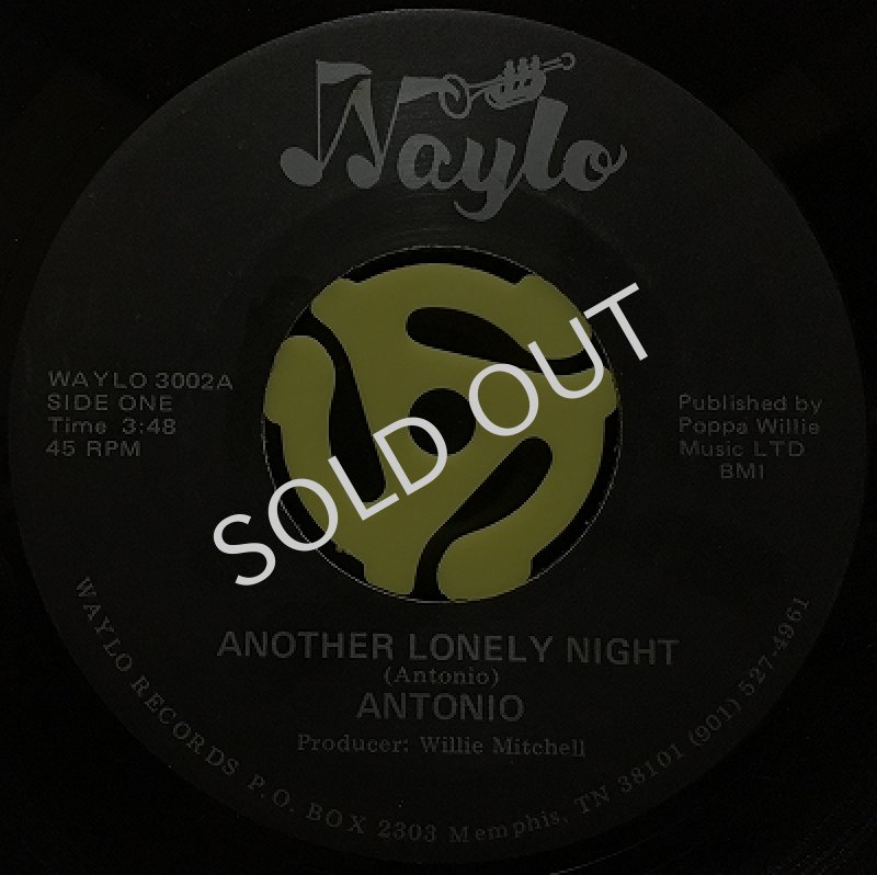 ANTONIO ‎/ ANOTHER LONELY NIGHT 