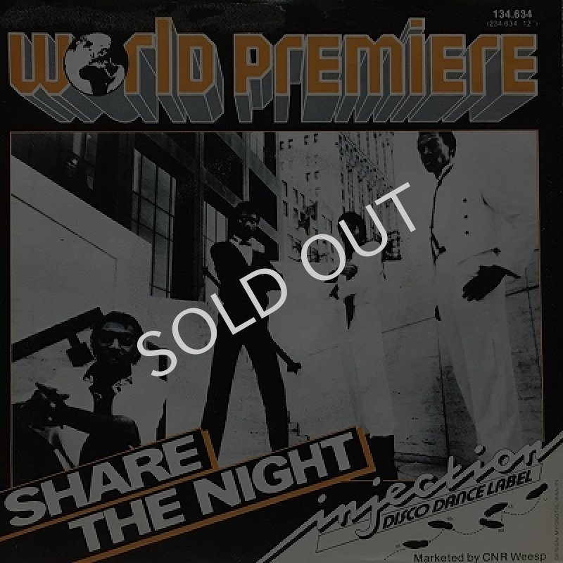 WORLD PREMIERE / SHARE THE NIGHT