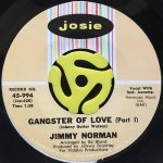 JIMMY NORMAN / GANGSTER OF LOVE