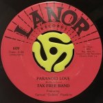 TAX FREE BAND / PARANOID LOVE