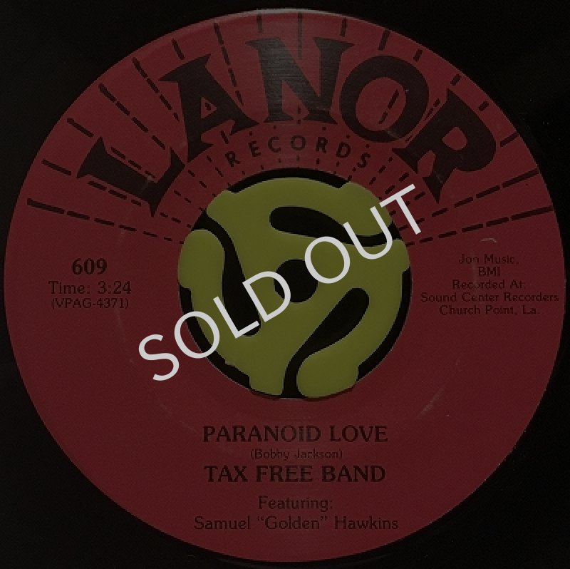 TAX FREE BAND / PARANOID LOVE