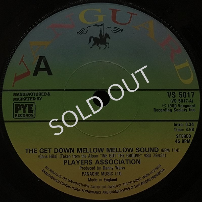 PLAYERS ASSOCIATION / THE GET DOWN MELLOW MELLOW SOUND