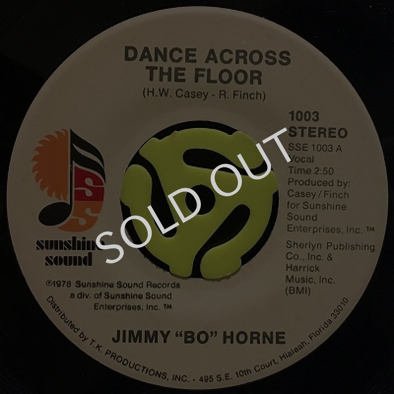 JIMMY "BO" HORNE / DANCE ACROSS THE FLOOR