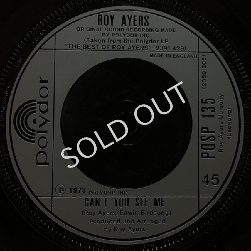 ROY AYERS / CAN'T YOU SEE ME