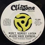 BLACK HAZE EXPRESS - WON’T NOBODY LISTEN