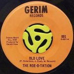 THE ROE-O-TATION ‎- OLD LOVE / SPECIAL CATEGORY