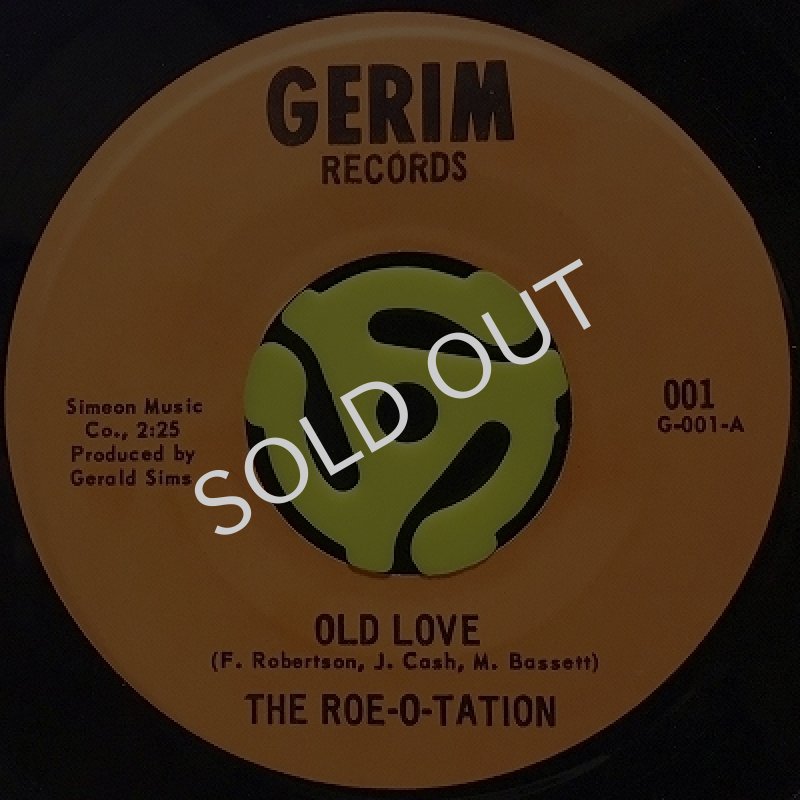 THE ROE-O-TATION ‎- OLD LOVE / SPECIAL CATEGORY