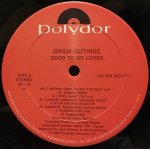 GWEN GUTHRIE - GOOD TO GO LOVER