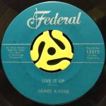 JAMES K-NINE - COUNTING TEAR DROPS / LIVE IT UP