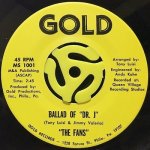 THE FANS - BALLAD OF "DR. J" / DR. DUNK