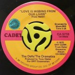 THE DELLS / THE DRAMATICS - LOVE IS MISSING FROM OUR LIVES / I'M IN LOVE