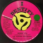 LEE AUSTIN (THE BURNER) - MISSIN' YOU / GIMME YOUR HAND