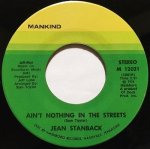 画像2: JEAN STANBACK - THE NEXT MAN / AIN'T NOTHING IN THE STREETS (2)