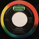 画像2: OTIS LEAVILL - I LOVE YOU / I NEED YOU (2)