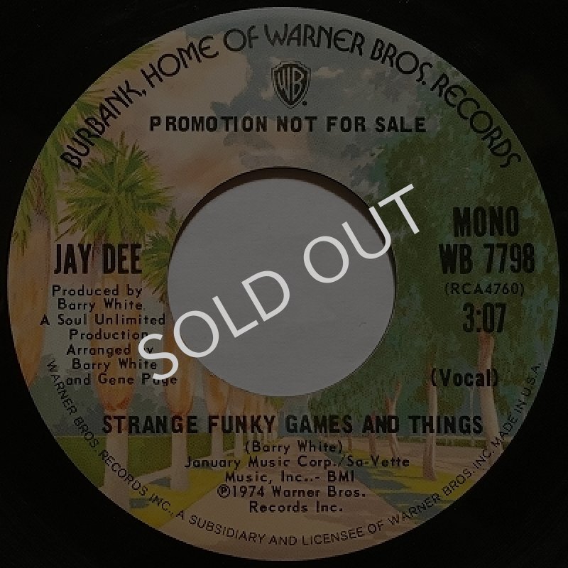 画像1: JAY DEE - STRANGE FUNKY GAMES AND THINGS (MONO) / STRANGE FUNKY GAMES AND THINGS (STEREO) (1)