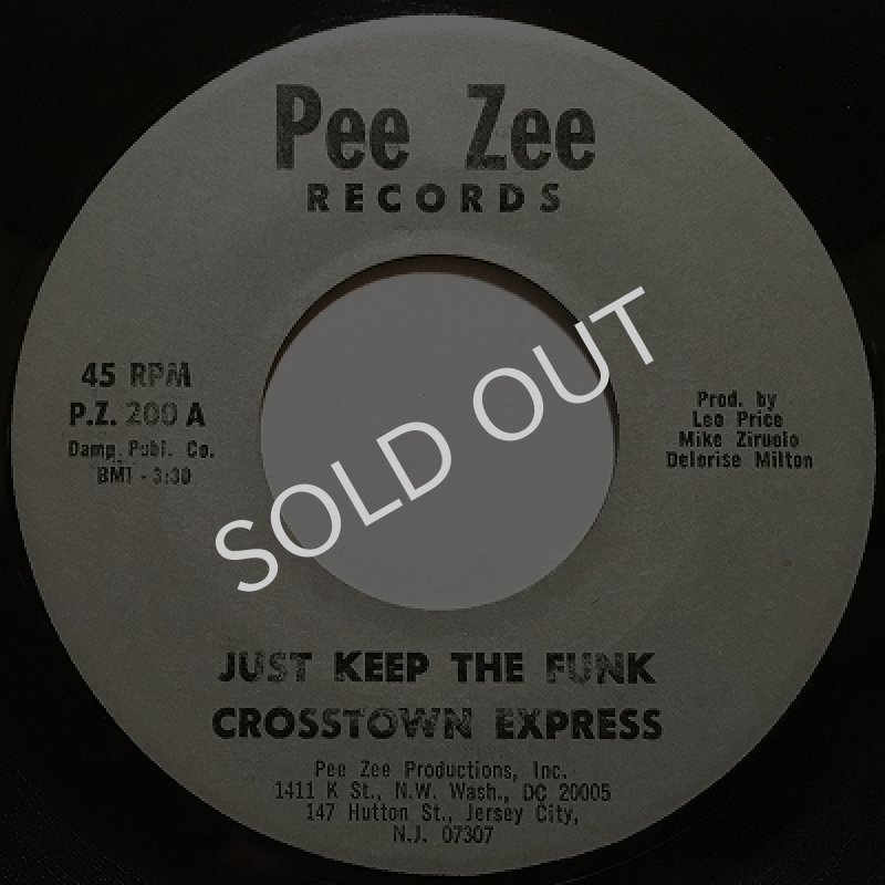 画像1: CROSS TOWN EXPRESS - JUST KEEP THE FUNK / LET ME TRY (1)