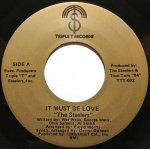 画像1: THE STEELERS - IT MUST BE LOVE / DANCING GIRL (1)