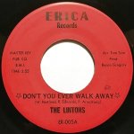 画像1: THE LINTONS - DON'T YOU EVER WALK AWAY / LOST LOVE (1)