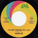 画像2: JACKIE LEE - YOUR SWEETNESS IS MY WEAKNESS / YOU WERE SEARCHING FOR A LOVE  (2)