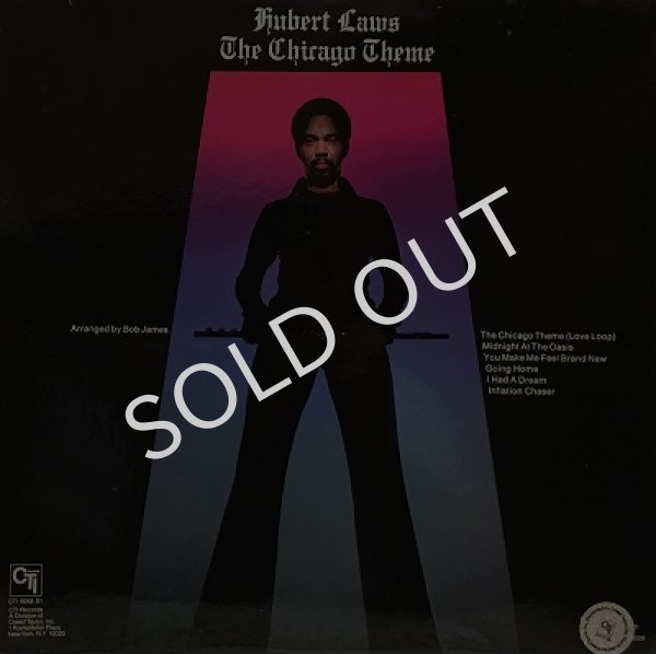 HUBERT LAWS - THE CHICAGO THEME / CTI RECORDS / US LP