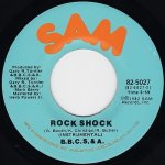 画像2: B.B.C.S. & A. - ROCK SHOCK / ROCK SHOCK (INSTRUMENTAL)  (2)