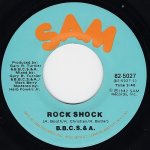 画像1: B.B.C.S. & A. - ROCK SHOCK / ROCK SHOCK (INSTRUMENTAL)  (1)