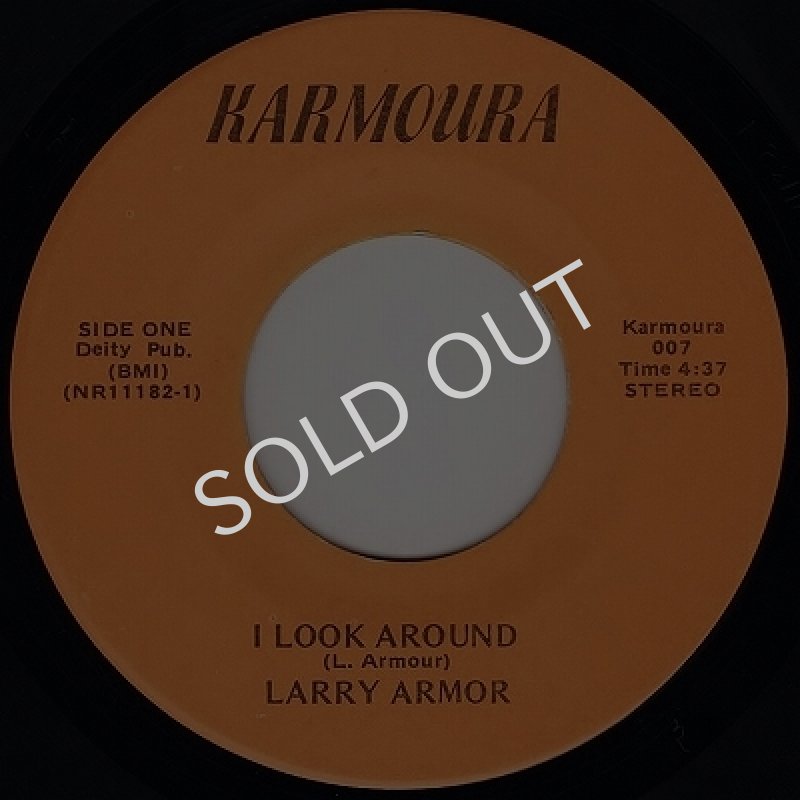 画像1: LARRY ARMOR ‎- I LOOK AROUND / I LOOK AROUND (INSTRUMENTAL)  (1)